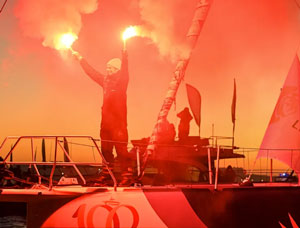 Simon terzo al Vendée Globe