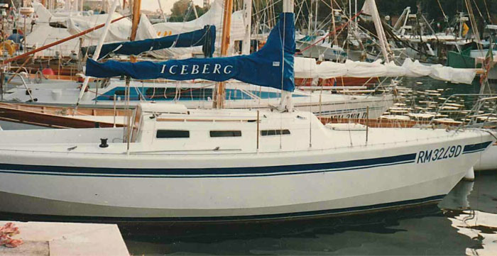 Un "Iceberg" in giardino