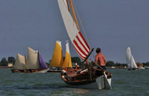 Regata no-stop
nella laguna Veneta