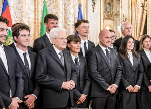 La vela ricevuta al Quirinale