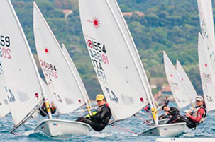 "Italia Cup Laser"
si parte da Andora