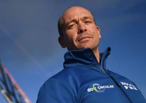 Kevin Escoffier in manette