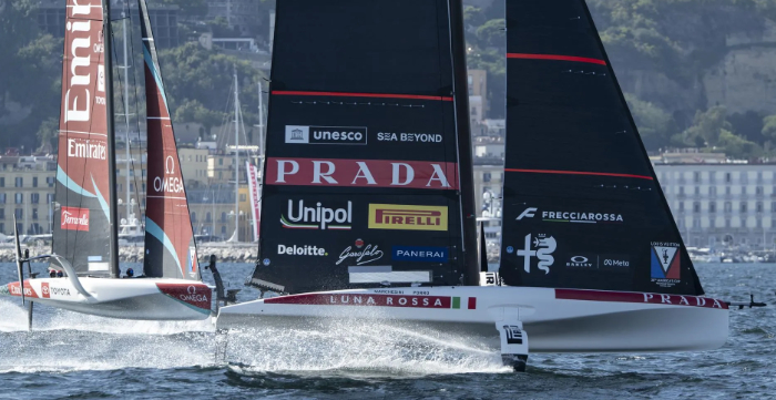 Luna Rossa favorita a Napoli
