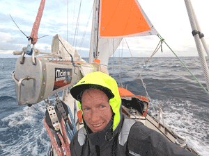 Golden Globe Race
Kirsten Neuschäfer in testa