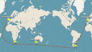 Global Solo Challenge:
partito il primo concorrente