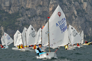 La vela giovanile
festeggia sul Garda