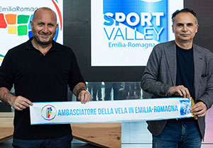 Max Sirena testimonial
per l'Emilia Romagna