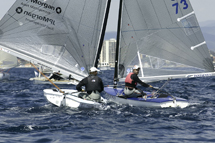 Ben Ainslie ancora 
Campione Europeo di Finn