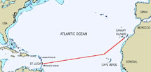 Regata rally "Arc"
Atlantico in flottiglia