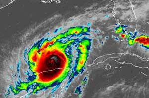 L'uragano Milton 
minaccia la Florida
