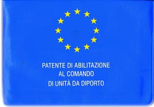 Patente nautica "europea"
qualcosa si muove