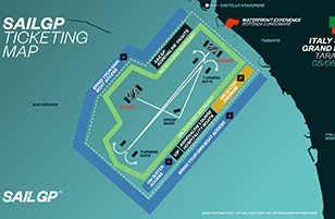 Il circuito SailGp
approda  a Taranto
