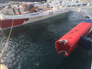 In rotta verso Malta
Maserati rompe un timone