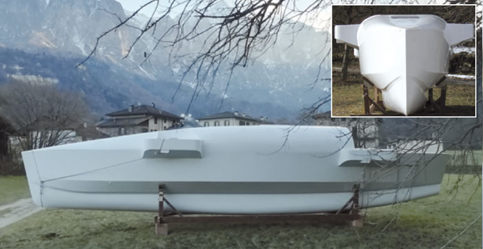Un trimarano su misura