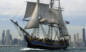 L'uragano Sandy
affonda il “Bounty”