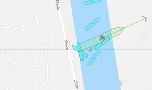 Suez: portacointainer
blocca il canale