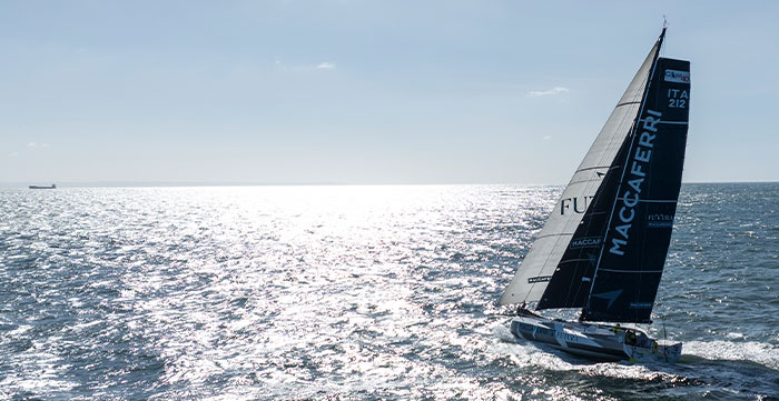Rosetti alla Normandy Channel Race
