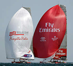 "Luna Rossa" altro ko! "+39" batte "Shosholoza"