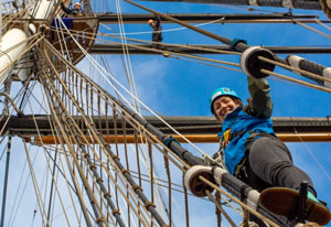 Arrampicata in coffa
con la Cutty Sark experience
