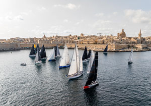 Si scaldano le scotte 
per la Middle Sea Race