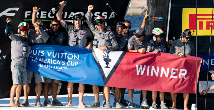 Luna Rossa imbattibile