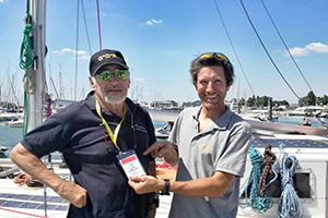 Golden Globe Race
Cappelletti va da solo