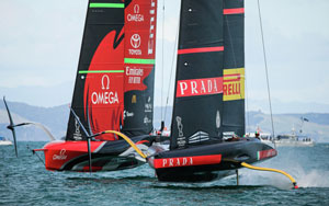 Coppa America
Team New Zealand in testa