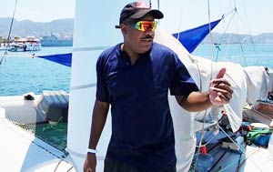 Ritrovato il trimarano
di Donald Lawson
