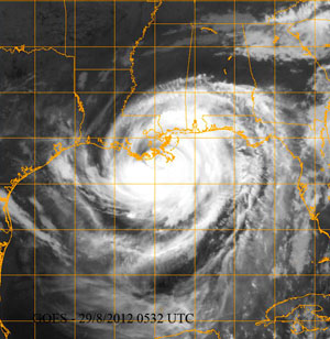 Isaac: da uragano
a ciclone tropicale