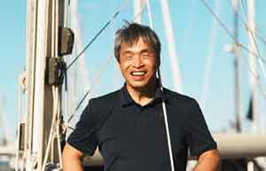 Velista cieco attraverso il Pacifico