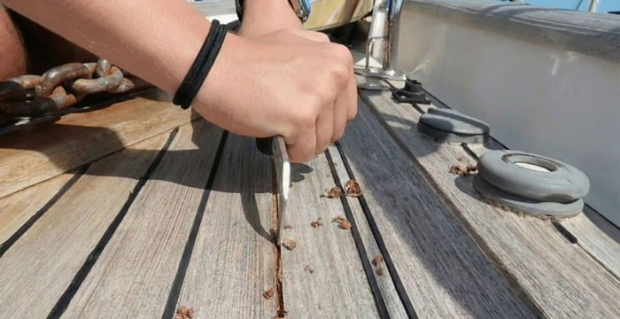 Coperta in teak e fai-da-te