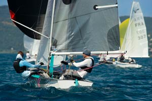 A Bertola e Saggio 
il mondiale Vaurien

