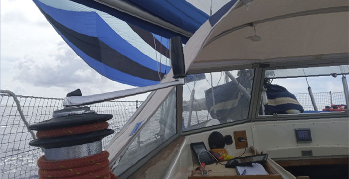 Lockdown in oceano Atlantico