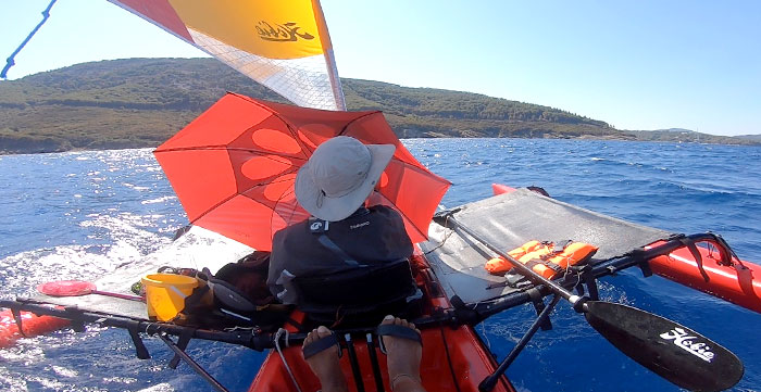 Luna sul mare: attorno all'Elba