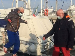 #Forza91: il nonno velista
conclude il giro d'Italia
