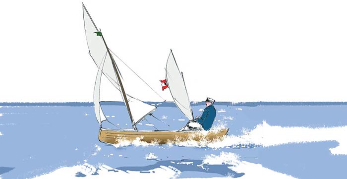 Il "nautilus" e le canoe a vela