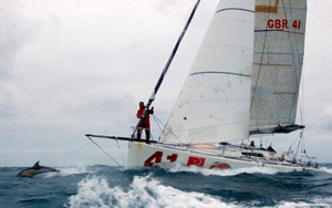 Marco Nannini in testa
alla “Global Ocean Race”
