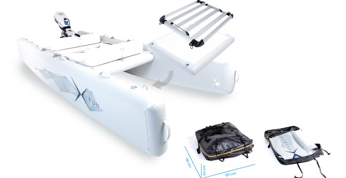 X-F.U.N, catamarano multiuso
