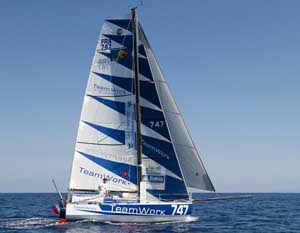 “Mini Transat 6,50”
vince David Raison