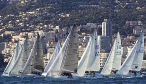 Primo Cup di Monaco:
monotipi in regata