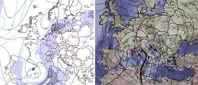 Meteo: quelle raffiche di vento
anomale per intensità e durata