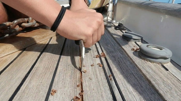 Coperta in teak e fai-da-te