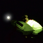 Salvata dalla luce del salvagente