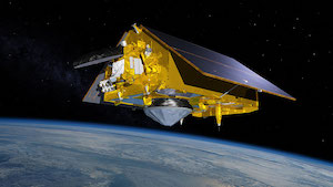 Il satellite che misura
il livello del mare
