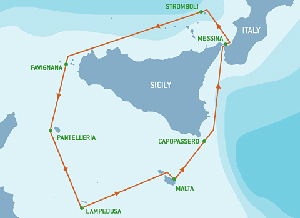 Salpa la "Middle Sea Race",
al via anche Giovanni Soldini