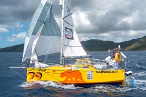 I Globe 580 approdano a Panama
