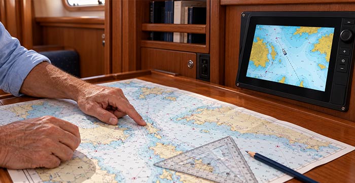 Cartografia smascherata dal RYA