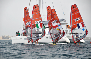 Titoli mondiali ed europei
per la vela giovanile