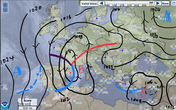 Meteo: primavera fredda
ancora una settimana