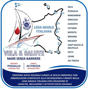 Vela & salute: in mare
per donare il sangue